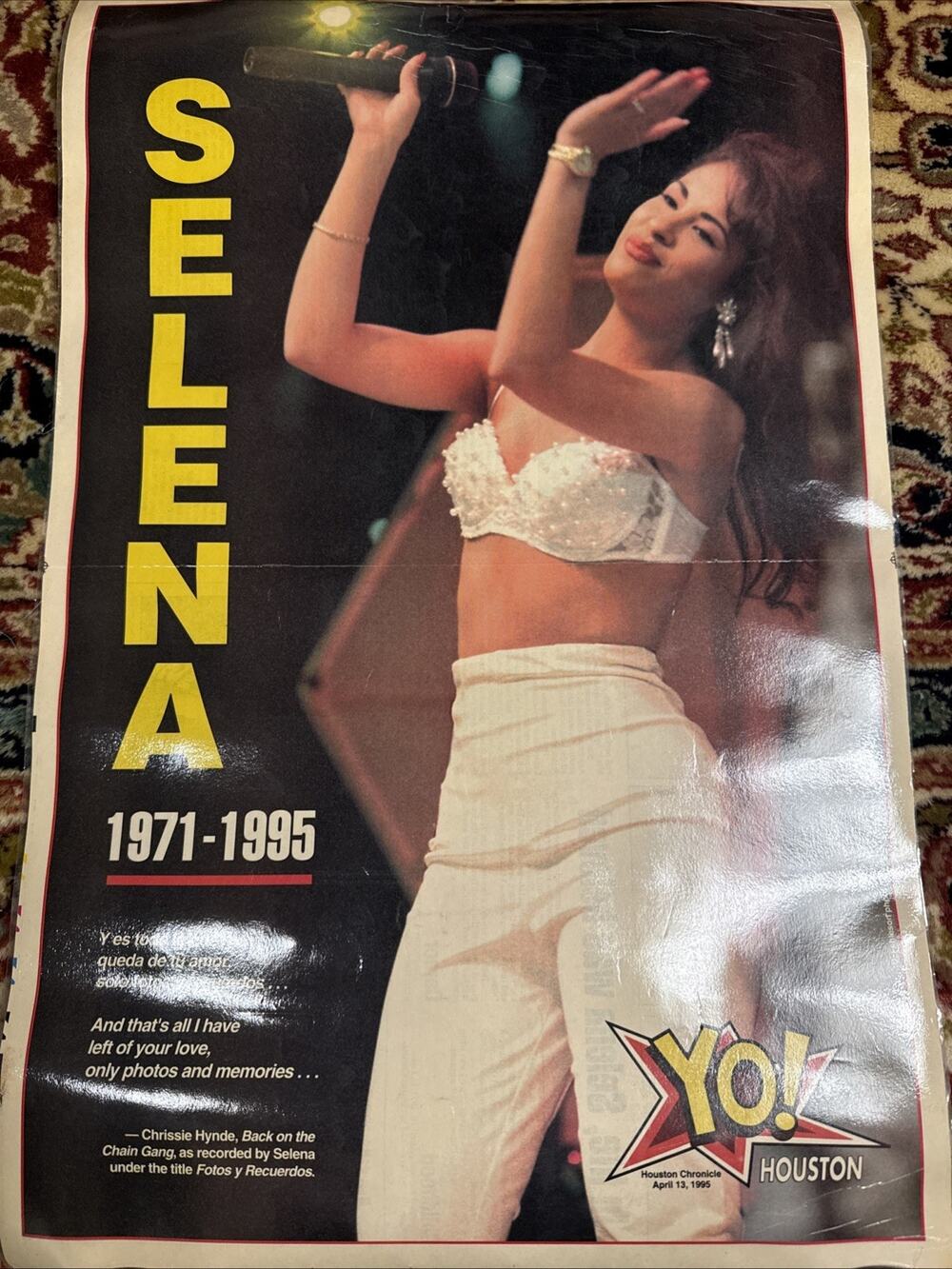 "Yo! Houston" Selena Memorial April 1995
